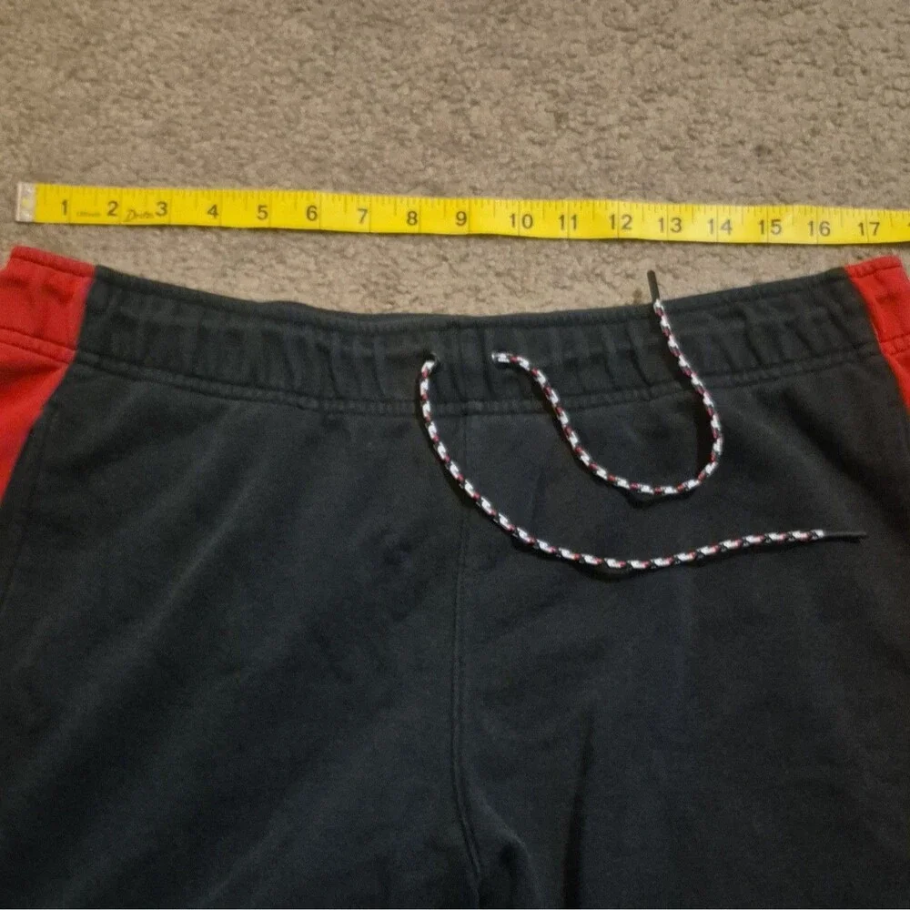 Air Jordan Legacy 1 Shorts Red Black White Mens Size XL Sweat